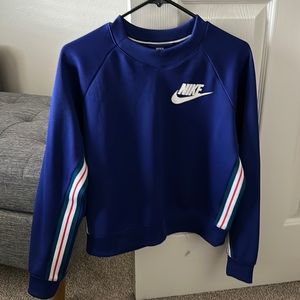 Blue Nike sweater